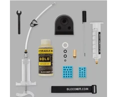 Stabdžių tepalo perpilymo/orinimo komplektas Bleedkit WORKSHOP GOLD edition (Shimano)
