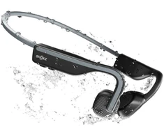 Shokz OpenMove USB-C belaidės kaulinės ausinės pilkos