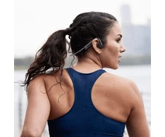 Shokz OpenMove USB-C belaidės kaulinės ausinės pilkos