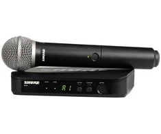 Shure BLX24E/PG58-H8E - Wireless vocal system with PG58 microphone