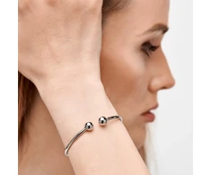 Sidabrinė apyrankė Beads