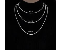 Sidabrinė grandinėlė Starry chain