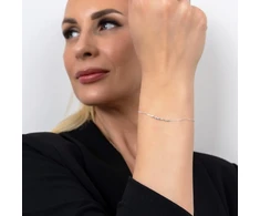 Sidabrinė rankos grandinėlė Pulse