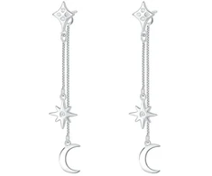 Sidabriniai auskarai Dangles