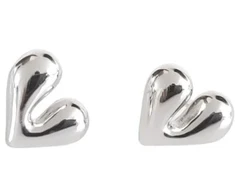 Sidabriniai auskariukai Heart