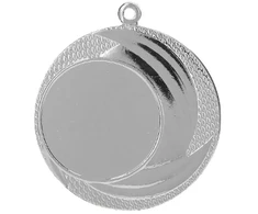 Sidabrinis bendrosios paskirties medalis su vieta emblemai, 25 mm plieno