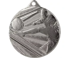 Sidabrinis futbolo medalis ME001/S