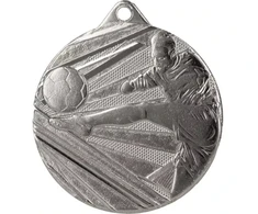 Sidabrinis futbolo medalis ME001/S