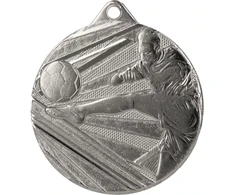 Sidabrinis futbolo medalis ME001/S