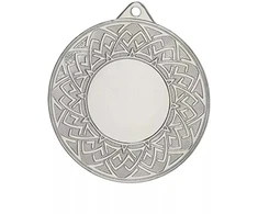 Sidabrinis generalinis medalis su vieta 25 mm emblemai - plienas