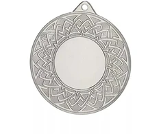 Sidabrinis generalinis medalis su vieta 25 mm emblemai - plienas