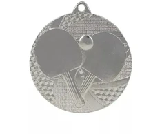 Sidabrinis medalis - stalo tenisas - plieno medalis