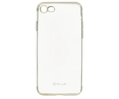 Tellur Sidabrinis silikoninis dėklas iPhone 8 telefonui