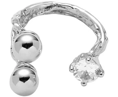 Sidabrinis žiedas Dewdrop