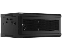 Lanberg pakabinama spintelė 19" 4U 600X450 juoda perforuotos durys