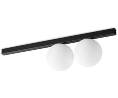 Lubinis šviestuvas Ideal Lux Sieninis/lubų šviestuvas BINOMIO, G9, juodas, 310671