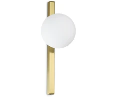 Lubinis šviestuvas Ideal Lux Sieninis/lubų šviestuvas BINOMIO, G9, žalvario sp., 311319