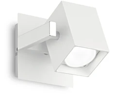 Lubinis šviestuvas Ideal Lux Wall lamp with 1 light MOUSE, GU10, transparent