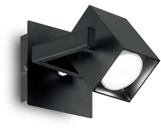 Sieninis šviestuvas Ideal Lux Wall lamp with 1 light MOUSE, GU10, baltas