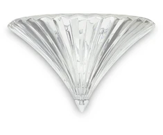 Sieninis šviestuvas Ideal Lux Wall lamp with 1 light SANTA, E14, transparent