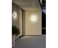 Sieninis šviestuvas 10,8W LED sieninis lauko šviestuvas SIERRA, tamsiai pilkas, 3000K, IP54, 90364