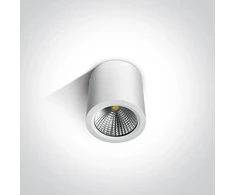 10W LED cilindro formos šviestuvas, baltas, 3000K, 67380/W/W