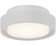Lubinis šviestuvas 10W LED lubinis fasado šviestuvas KUMA, baltas, 2700/3000K, IP65, P2082071B
