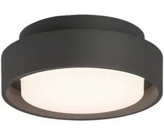 Lubinis šviestuvas 10W LED lubinis fasado šviestuvas KUMA, antracito sp., 2700/3000K, IP65, P2082071GR