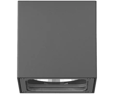 Lubinis šviestuvas 10W LED lubinis fasado šviestuvas HAMAL, antracito sp., 3000K, dimeriuojamas, IP65, P2081000GRDP
