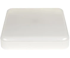 Ledvance 10W LED plafonas SLIM, kvadratinis, baltas, 3000K, IP65, su judesio davikliu