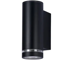 Sieninis šviestuvas 10W LED sieninis fasado šviestuvas FONDO 4K, juodas, 4000K