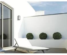 Sieninis šviestuvas 10W LED sieninis fasado šviestuvas LIAM, antracito sp., 3000K, IP65, A2084000GR