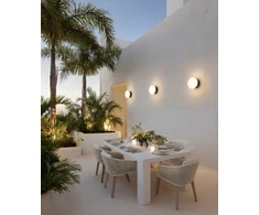 10W LED sieninis fasado šviestuvas TRAP, juodos/baltos sp., 2700K, IP65, A4041090N