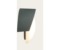 10W LED sieninis fasado šviestuvas, tamsiai pilkas, 3000K, IP54, E414
