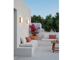 10W LED sieninis fasado šviestuvas NOEL, antracito sp., 2700/3000K, IP65, A2090070GR