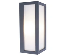 Sieninis šviestuvas 10W LED sieninis fasado šviestuvas SONDER, tamsiai pilkas, 3000/4000/6500K, IP54, 4310100