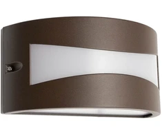 10W LED sieninis lauko šviestuvas ASTI LED, tamsiai rudas, 3000K, IP54