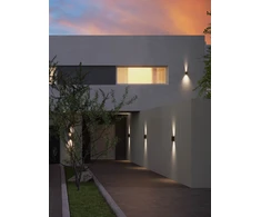 10W LED sieninis lauko šviestuvas SONNY, rūdžių sp., 2200/3000/4000K, IP54