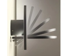 Sieninis šviestuvas 10W LED sieninis lauko šviestuvas FREE, tamsiai pilkas, 3000K, 90454