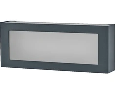 10W LED sieninis lauko šviestuvas ENDURA STYLE, tamsiai pilkas, 3000K, IP54