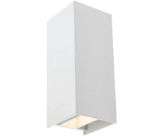 Sieninis šviestuvas 10W LED sieninis lauko šviestuvas SONNY, baltas, 2200/3000/4000K, IP54