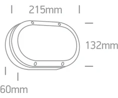 Sieninis šviestuvas 10W LED sieninis lauko šviestuvas, juodas, 3000K, 67442B/B/W