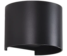 11W LED sieninis fasado šviestuvas KOWA, juodas, 2700/3000K, IP65, A2033070N