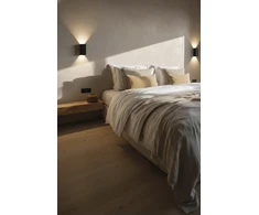 11W LED sieninis fasado šviestuvas LUMO, juodas, 2700/3000K, IP65, A4006070N