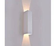 Sieninis šviestuvas 11W LED sieninis fasado šviestuvas KENDO, baltas, 2700/3000K, IP65, A2032270B