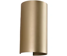 Sieninis šviestuvas 11W LED sieninis fasado šviestuvas KOWA, aukso sp., 2700/3000K, IP65, A2033170O