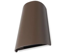 Sieninis šviestuvas 11W LED sieninis lauko šviestuvas TWILL, tamsiai rudas, 4000K, IP65, šviesos kampas - 30° į viršų / 110° į apačią, 9542