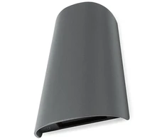 11W LED sieninis lauko šviestuvas TWILL, tamsiai pilkas, 4000K, IP65, šviesos kampas - 30° į viršų / 110° į apačią, 9541