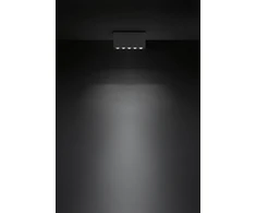 12,5W LED paviršinis šviestuvas KURA TOP X5, tamsiai pilkas, 3000K, 52°