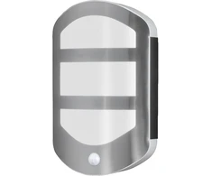 12,5W LED sieninis lauko šviestuvas ENDURA STYLE, plieno sp., 3000K, su judesio davikliu, IP44